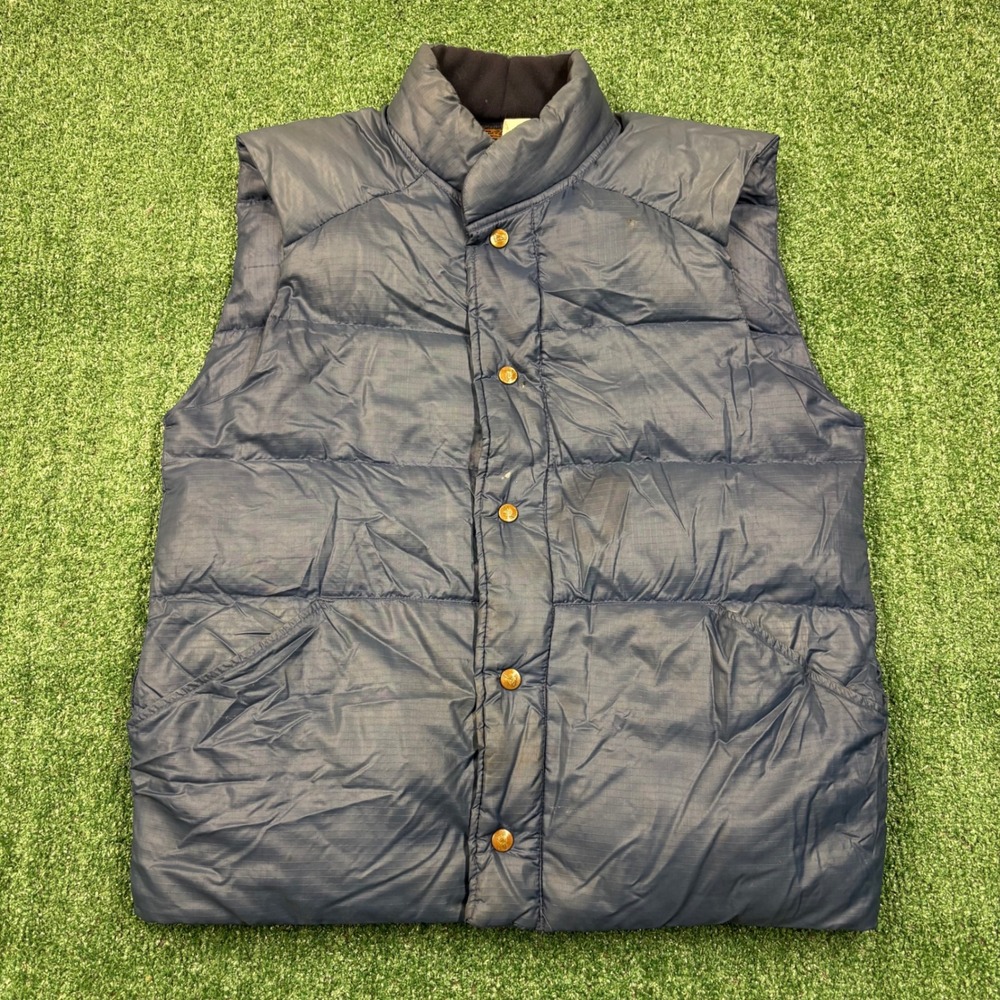 Vintage 80s Eddie Bauer Down Puffer Vest